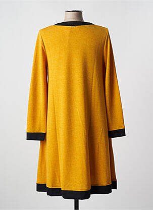 Rochie midi auriu PAUL BRIAL femeie