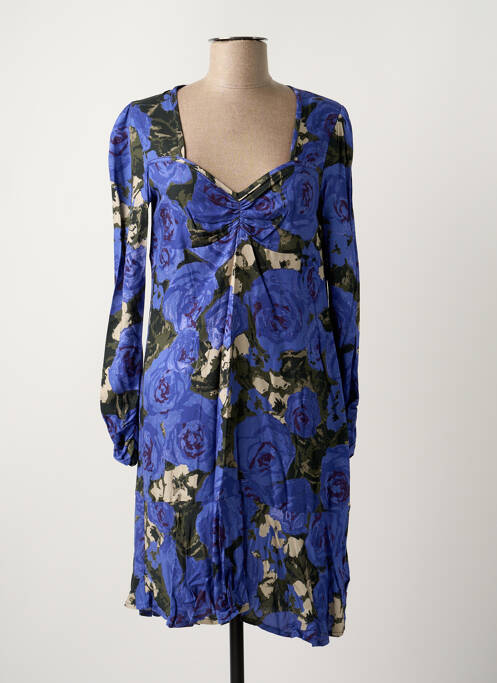 Rochie midi albastru PAUL BRIAL femeie