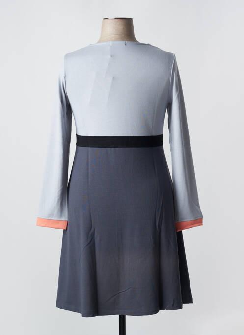 Rochie midi gri PAUL BRIAL femeie