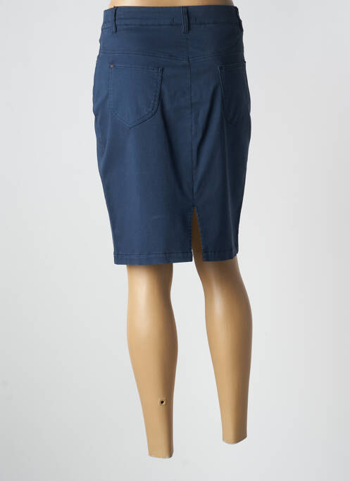 Fustă midi albastru PAUL BRIAL femeie