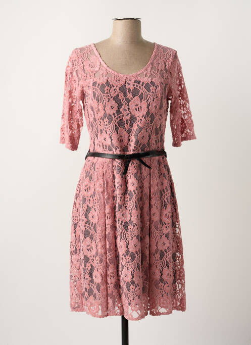 Rochie midi roz PAUL BRIAL femeie