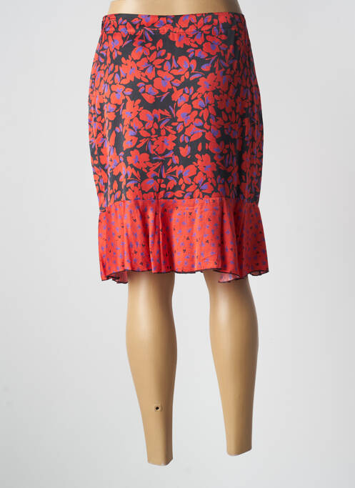 Fustă midi roșu PAUL BRIAL femme