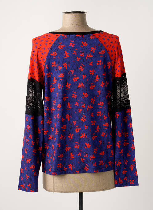 Vestă cu mâneci lungi albastru PAUL BRIAL femeie