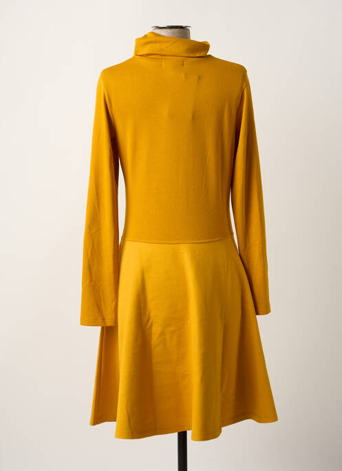 Rochie midi auriu PAUL BRIAL femeie