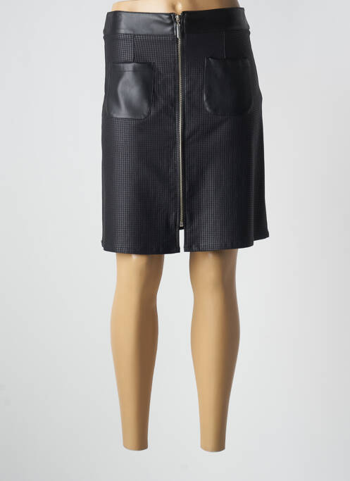 Fustă midi negru PAUL BRIAL femeie