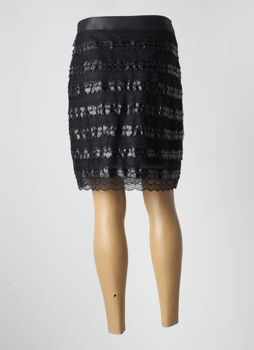 Fustă midi negru PAUL BRIAL femeie