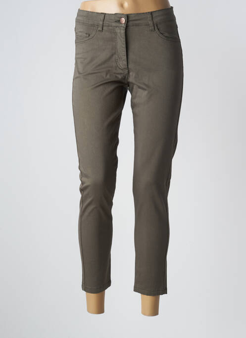 Pantalon slim kaki PAUL BRIAL femeie