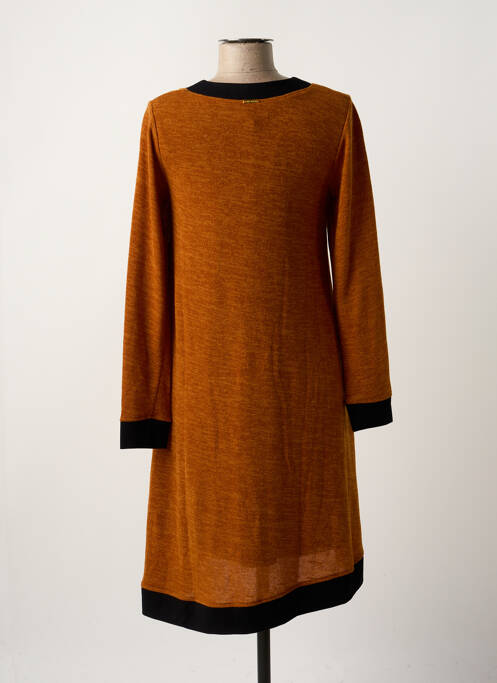 Rochie midi portocaliu PAUL BRIAL femeie