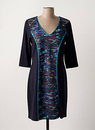 Rochie midi albastru PAUL BRIAL femeie