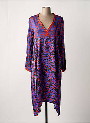 Rochie lungă albastru PAUL BRIAL femeie