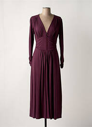 Rochie lungă violet PAUL BRIAL femme