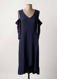 Rochie midi albastru PAUL BRIAL femeie