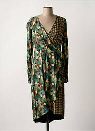 Rochie midi verde PAUL BRIAL femeie
