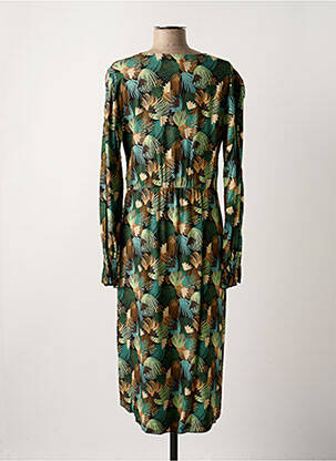 Rochie midi verde PAUL BRIAL femeie