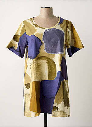 Tunică mâneci scurte albastru G!OZE femeie