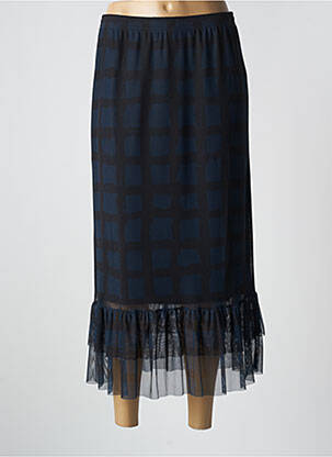 Fustă midi albastru G!OZE femeie