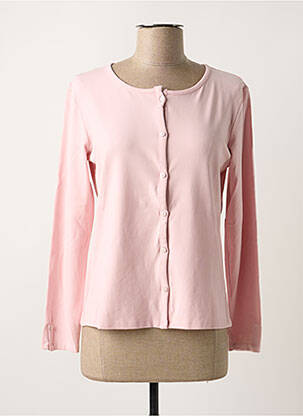 Vestă cu mâneci lungi roz PAUL BRIAL femeie