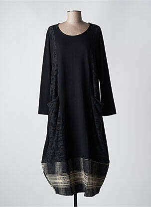 Rochie lungă negru G!OZE femeie