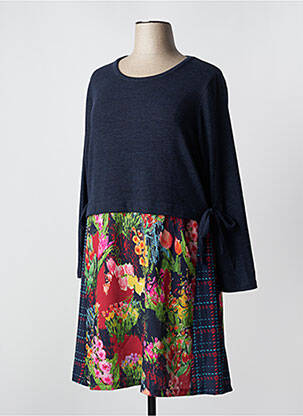 Rochie midi albastru MALOKA femeie