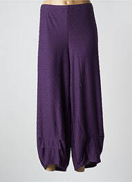 Pantalon drept violet G!OZE femme
