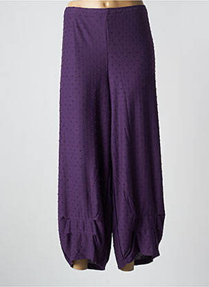 Pantalon drept violet G!OZE femeie