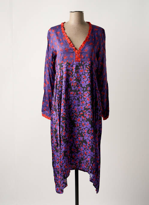 Rochie lungă albastru PAUL BRIAL femeie