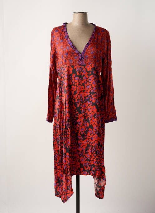 Rochie lungă roșu PAUL BRIAL femeie