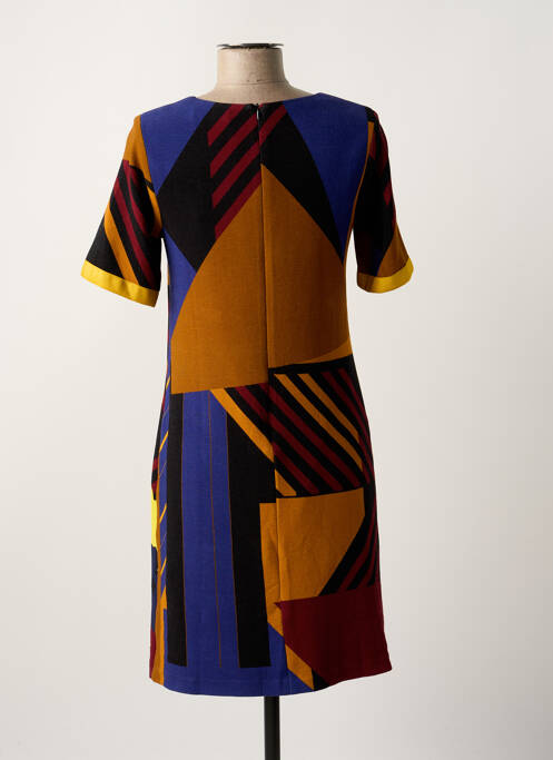 Rochie midi maro PAUL BRIAL femeie