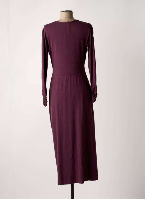 Rochie lungă violet PAUL BRIAL femeie