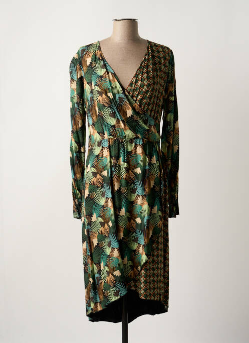 Rochie midi verde PAUL BRIAL femeie