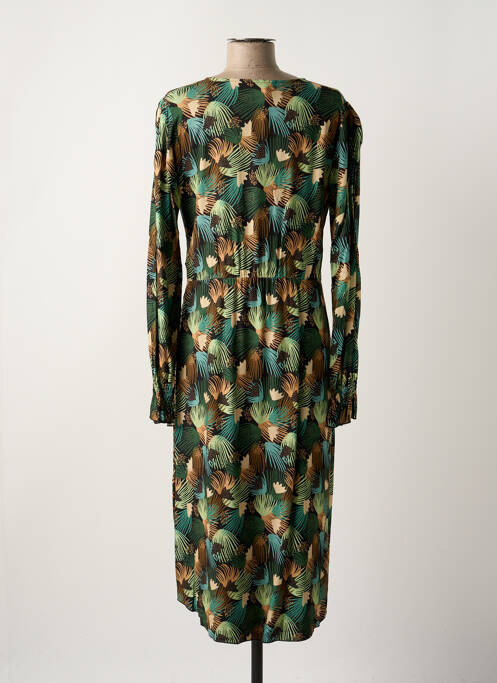 Rochie midi verde PAUL BRIAL femeie