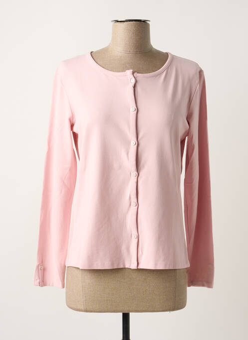 Vestă cu mâneci lungi roz PAUL BRIAL femeie