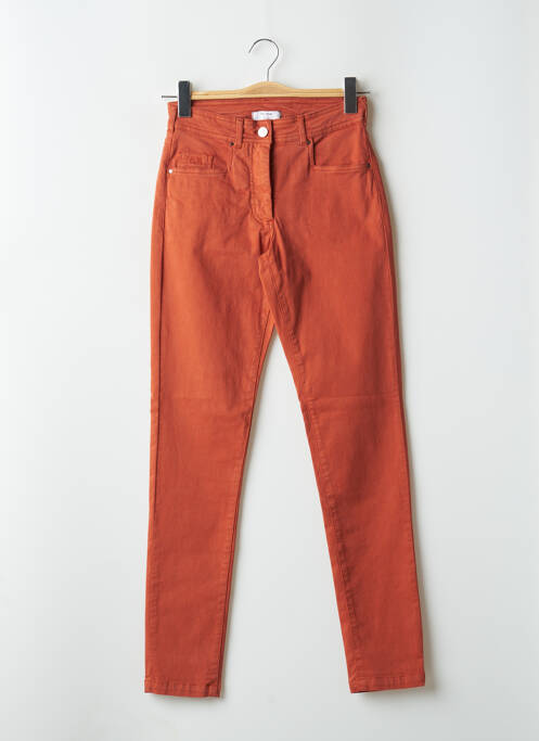 Pantalon slim portocaliu PAUL BRIAL femeie