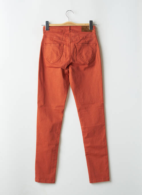 Pantalon slim portocaliu PAUL BRIAL femeie