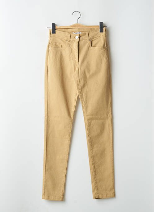 Pantalon slim maro PAUL BRIAL femeie
