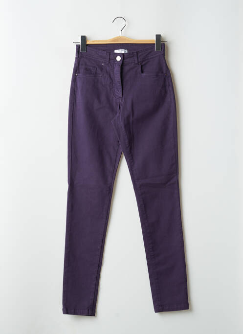 Pantalon slim violet PAUL BRIAL femeie
