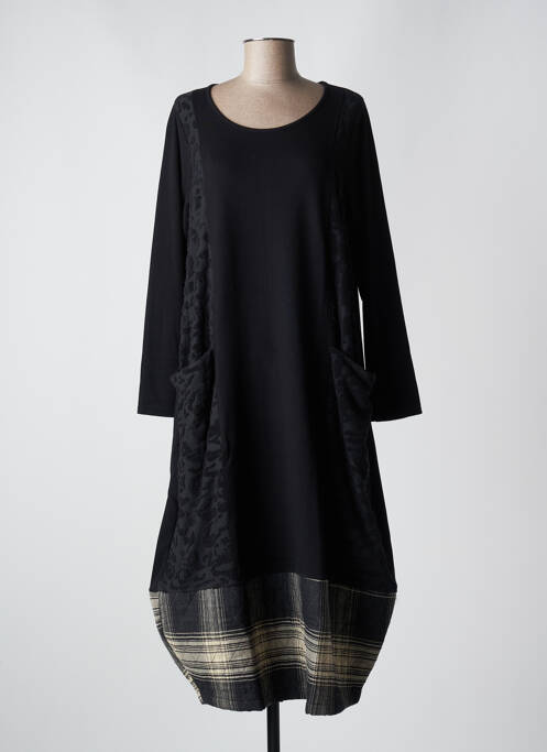 Rochie lungă negru G!OZE femeie