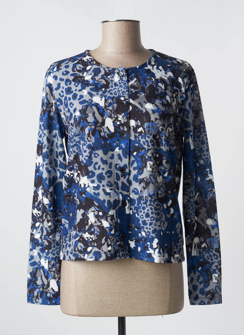 Vestă cu mâneci lungi albastru MALOKA femeie