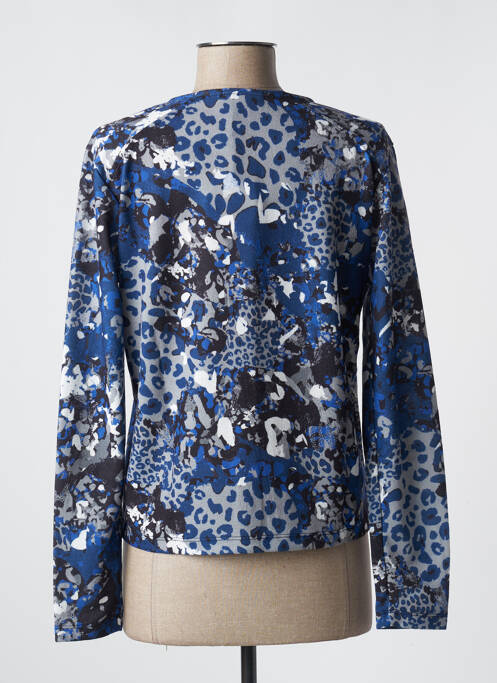 Vestă cu mâneci lungi albastru MALOKA femeie