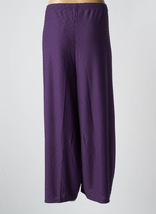 Pantalon drept violet G!OZE femeie