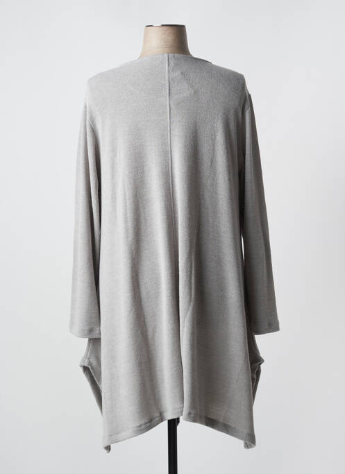 Vestă cu mâneci lungi gri G!OZE femeie