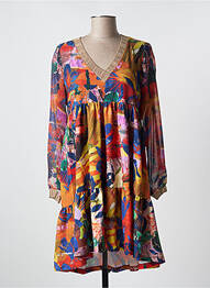 Rochie midi portocaliu MALOKA femeie