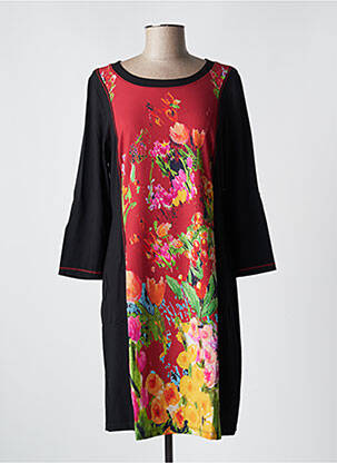 Rochie midi roșu MALOKA femeie