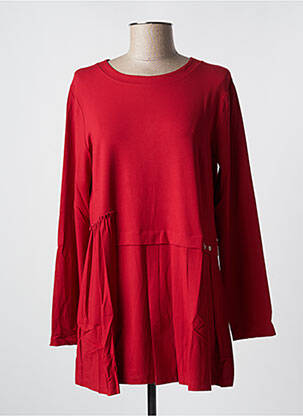 Tunică mâneci lungi roșu MALOKA femeie