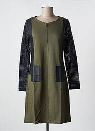 Rochie midi kaki MALOKA femeie