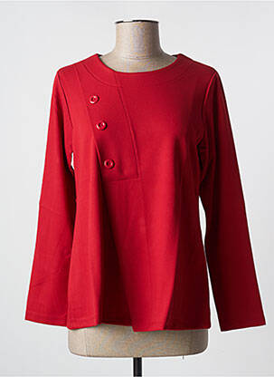 Pulover roșu MALOKA femeie