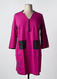 Rochie midi roz MALOKA femeie