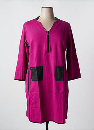 Rochie midi roz MALOKA femeie