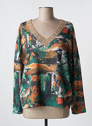 Pulover verde MALOKA femeie