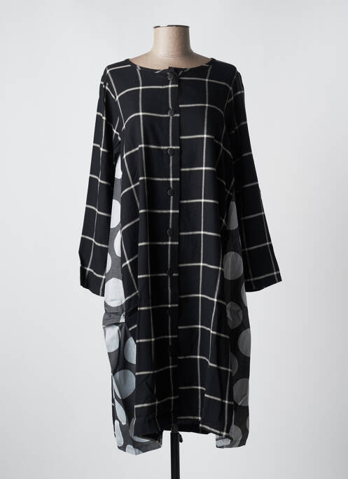 Rochie midi negru G!OZE femeie